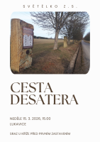 Cesta Desatera – Lukavice 15.3.